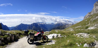 Mangartstraße Slowenien Mangartstrasse Africa Twin