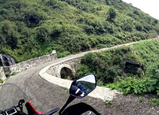 Monte Paularo mit der Reiseenduro Monte-Paularo