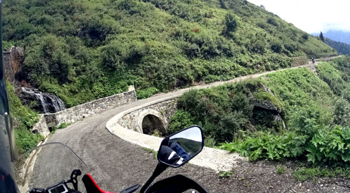 Monte Paularo mit der Reiseenduro Monte-Paularo