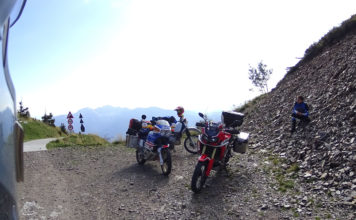 Von Mione auf den Passo della Forcella Friaul Passo della Forcella