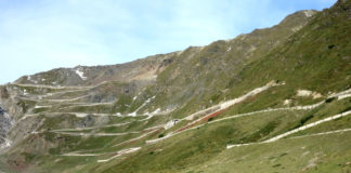 Stilfser Joch Stelvio mit dem Motorrad Stilfser-Joch