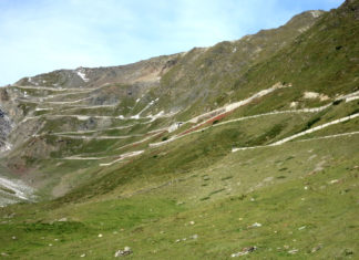 Stilfser Joch Stelvio mit dem Motorrad Stilfser-Joch