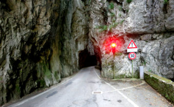Brasa Schlucht Tremosine Gardasee mit dem Motorrad Brasa Schlucht Tremosine Gardasee