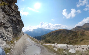 Assietta-Kammstraße AKS mit dem Motorrad Assitta-AKS