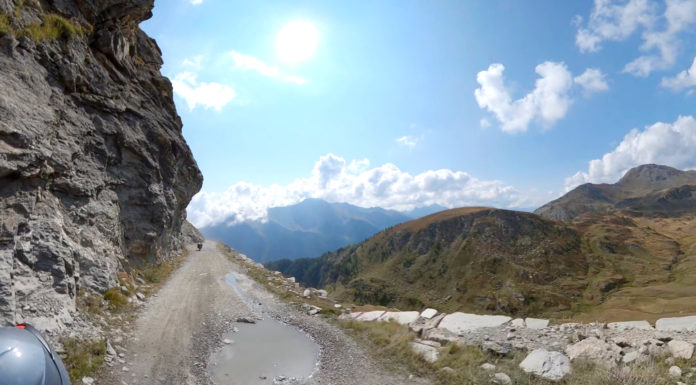 Assietta-Kammstraße AKS mit dem Motorrad Assitta-AKS