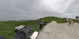 Monte Tomba Italien Venetien Motorradtour Monte-Tomba Motorrad