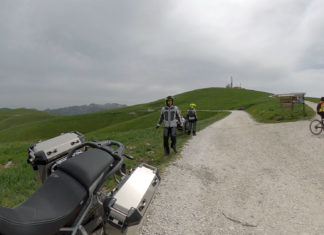 Monte Tomba Italien Venetien Motorradtour Monte-Tomba Motorrad
