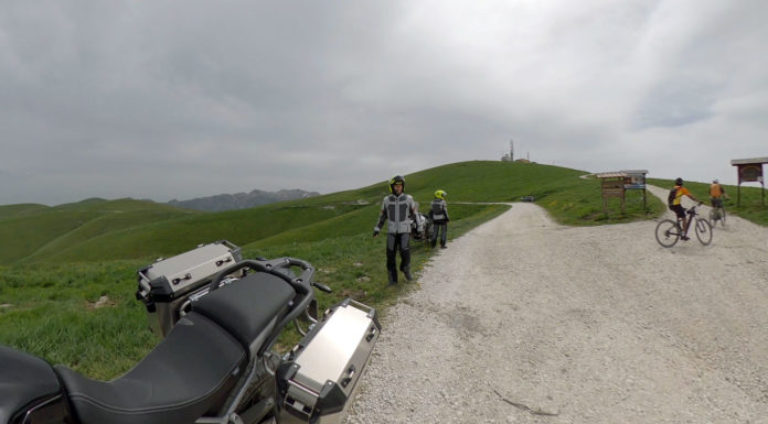Monte Tomba Italien Venetien Motorradtour Monte-Tomba Motorrad