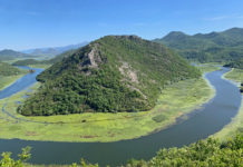 Montenegro Motorradtour von Kotor zum Skutarisee Skutarisee