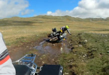 Montenegro Offroad – Kolasin Westroute Motorradtour Umfaller03