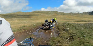 Montenegro Offroad – Kolasin Westroute Motorradtour Umfaller03