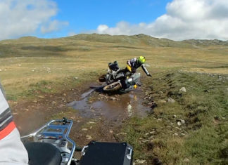 Montenegro Offroad – Kolasin Westroute Motorradtour Umfaller03
