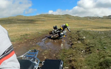 Montenegro Offroad – Kolasin Westroute Motorradtour Umfaller03