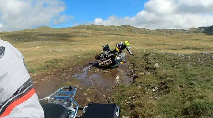 Montenegro Offroad – Kolasin Westroute Motorradtour Umfaller03
