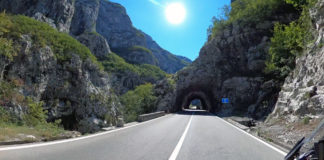 Motorradtour Moraca Schlucht Montenegro Morcaca Schlucht