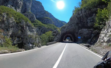 Motorradtour Moraca Schlucht Montenegro Morcaca Schlucht
