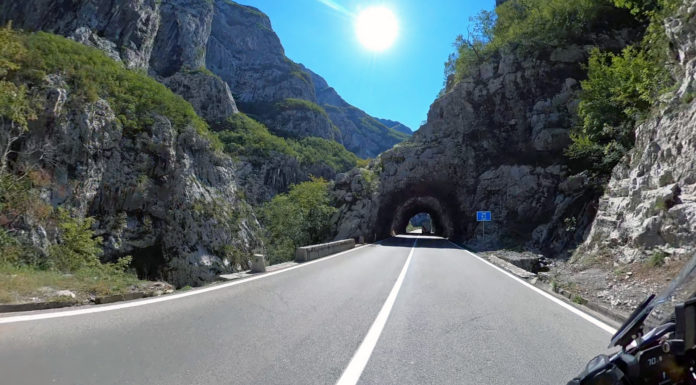 Motorradtour Moraca Schlucht Montenegro Morcaca Schlucht