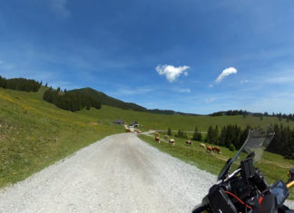 Schotterpässe in der Steiermark Hirschegger Sattel Wölkerkogel Sommerthörl Hirschegger-Sattel