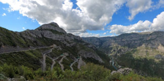 Montenegro – Albainien Cijevna Schlucht Leqet e Hotit Pass Leqet-e-Hotit-Pass