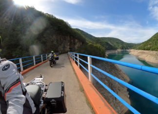 Motorradtour Montenegro zum höchsten Pass und in die Piva Schlucht Piva