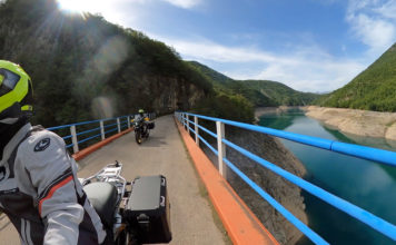 Motorradtour Montenegro zum höchsten Pass und in die Piva Schlucht Piva
