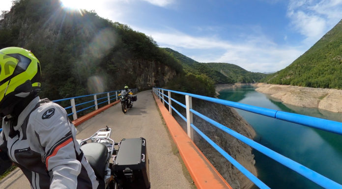 Motorradtour Montenegro zum höchsten Pass und in die Piva Schlucht Piva