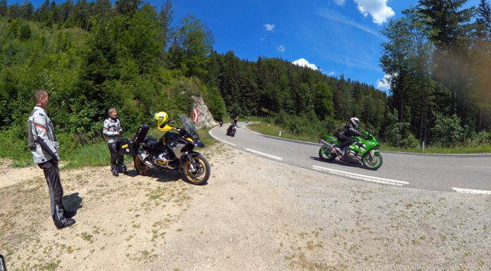 Motorradtour zum Mittelpunkt von Österreich Kalte Kuchl (für Motorradfahrer) KalteKuchl