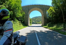 Geile Kurven in Grein – Greiner Bundesstraße B119 Motorradtour Grein Geile Strecke