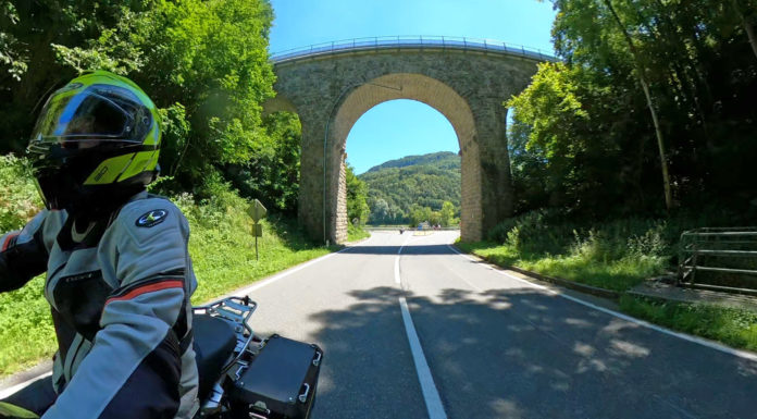 Geile Kurven in Grein – Greiner Bundesstraße B119 Motorradtour Grein Geile Strecke