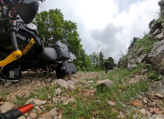 Prevoj Orjen Sedlo Montenegro Offroad Schotterpass Motorradtour Prevoj-Orjen-Sedlo