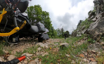 Prevoj Orjen Sedlo Montenegro Offroad Schotterpass Motorradtour Prevoj-Orjen-Sedlo