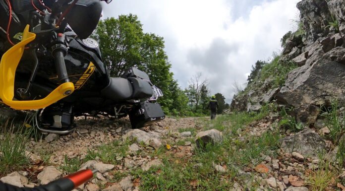 Prevoj Orjen Sedlo Montenegro Offroad Schotterpass Motorradtour Prevoj-Orjen-Sedlo