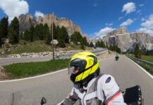 Motorradtour Italien Dolomiten Runde West Sella Südtirol Sellajoch
