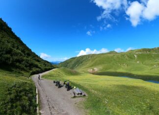 Motorradtour auf den Monte Paularo in Friaul