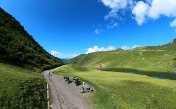 Motorradtour auf den Monte Paularo in Friaul
