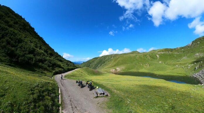 Motorradtour auf den Monte Paularo in Friaul