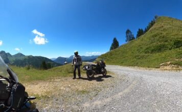 Motorradabenteuer über den Passo delle Forcella: Von Mione nach Lateis