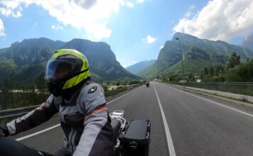 Kurvengenuss im Friaul