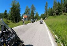 Motorradtour von Sauris di Sotto nach Laggio Di Catore