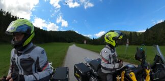 Motorradtour im Tiefenthal, Niederösterreich