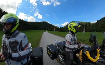 Motorradtour im Tiefenthal, Niederösterreich