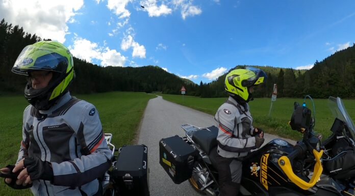 Motorradtour im Tiefenthal, Niederösterreich