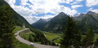 Die Fahrt nach Enneberg in den Südtiroler Dolomiten