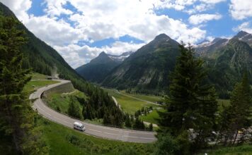 Die Fahrt nach Enneberg in den Südtiroler Dolomiten