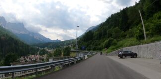 Motorradtour Passo Cibiana Dolomiten Venetien Passo Cibiana