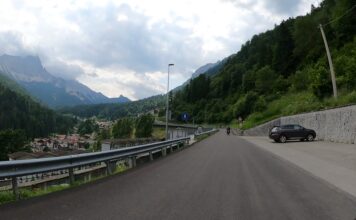Motorradtour Passo Cibiana Dolomiten Venetien Passo Cibiana