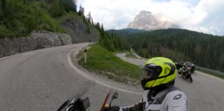 Passo Staulanza Dolomiten Motorradtour Italien