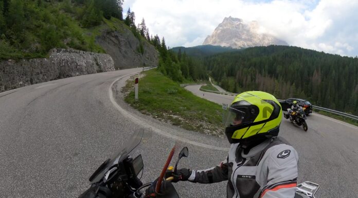 Passo Staulanza Dolomiten Motorradtour Italien