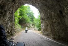 Gardasee Nord Ost Tour mit dem Motorrad Passo della Borcola
