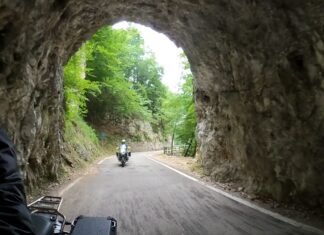 Gardasee Nord Ost Tour mit dem Motorrad Passo della Borcola